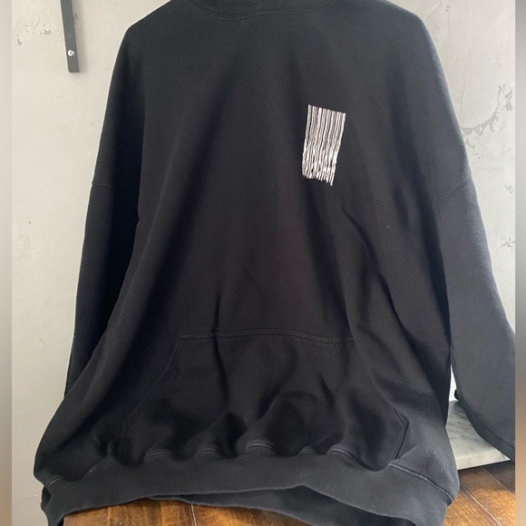 BALENCIAGA oversized black barcode hoodie - authentic - Picture 6 of 10